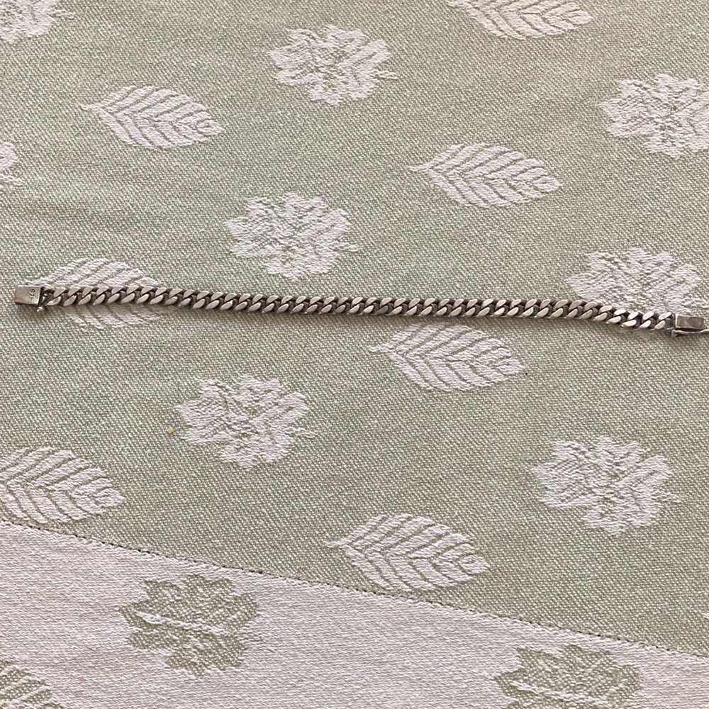 Men’s sterling silver bracelet